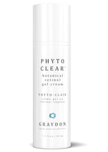 Load image into Gallery viewer, Graydon Skincare Phyto-Clear is a gel-like moisturizer with two types retinol-like ingredients bakuchiol and moth bean..