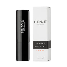 Load image into Gallery viewer, Henné Luxury Tinted Lip Balm - CORAL - Asgard Beauty