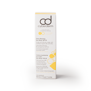 Cyberderm | Every Morning Sun Whip SPF 30 - All Mineral Transparent Sunscreen Lotion - Asgard Beauty